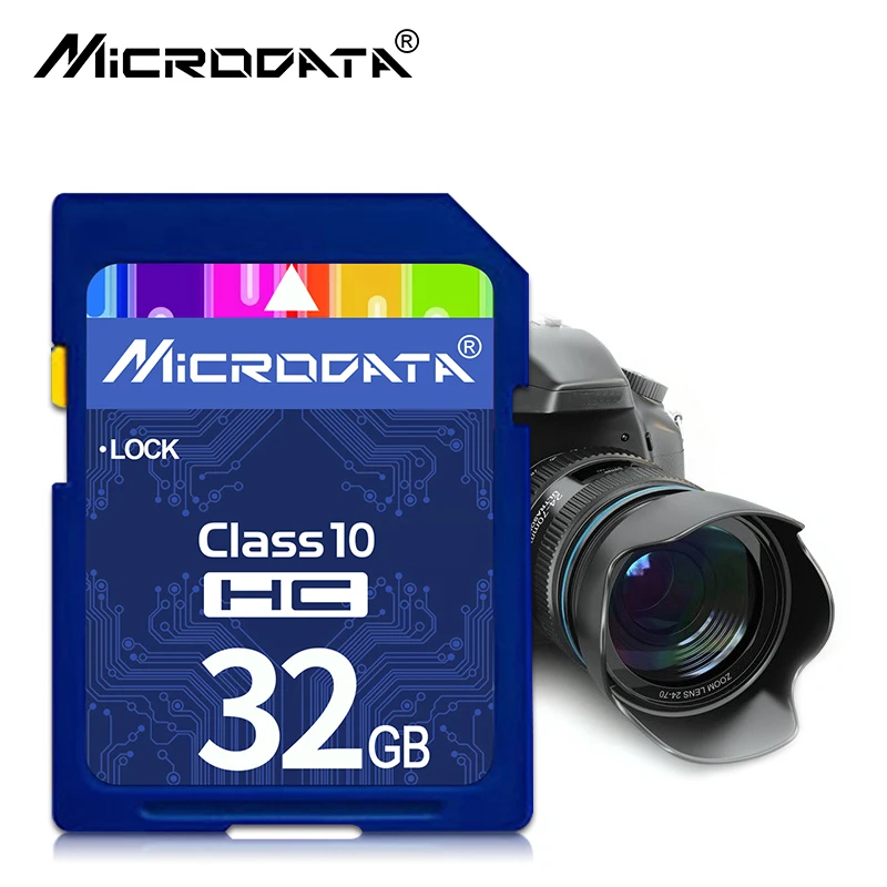 Wholesale 100% Original sd card 8gb 16gb 32gb 64gb memory transcend stick SDHC SDXC class 10 cartao for camera | Компьютеры и офис