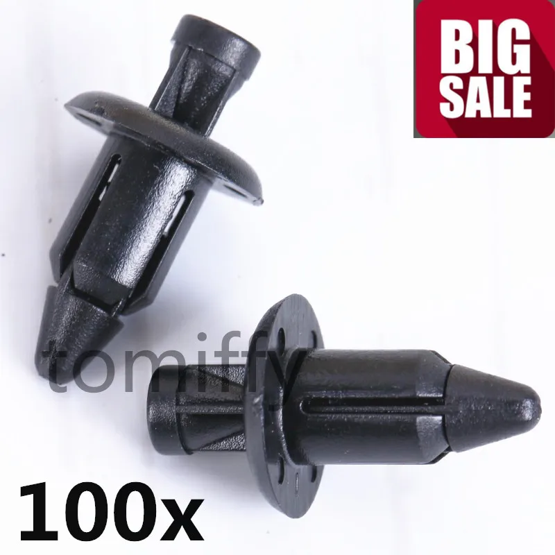 Комплект/100 фиксатор для мотоциклетного обтекателя крыла с заклепками Suzuki Hayabusa