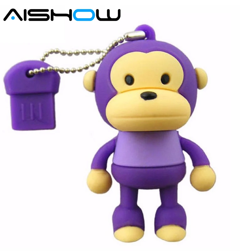 Usb флеш-накопитель в виде обезьяны 8 ГБ 16 32 64 | Компьютеры и офис