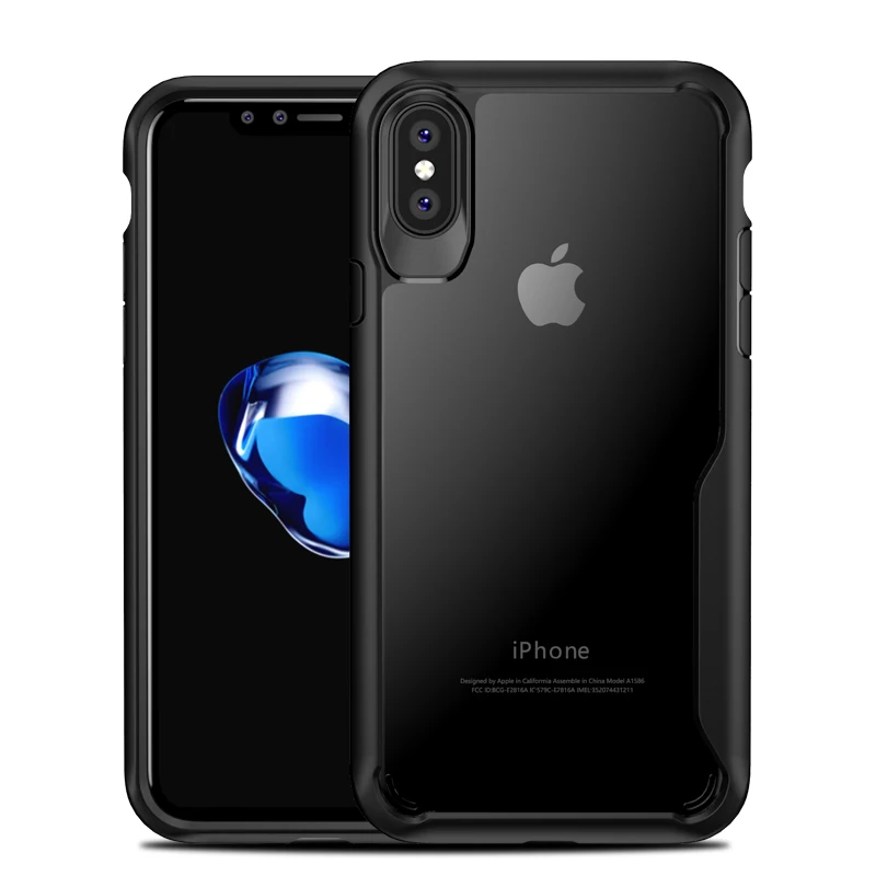 Мягкий акриловый чехол для iPhone 6 s 6s 7 8 Plus X 10 Xs Max XR роскошный силиконовый