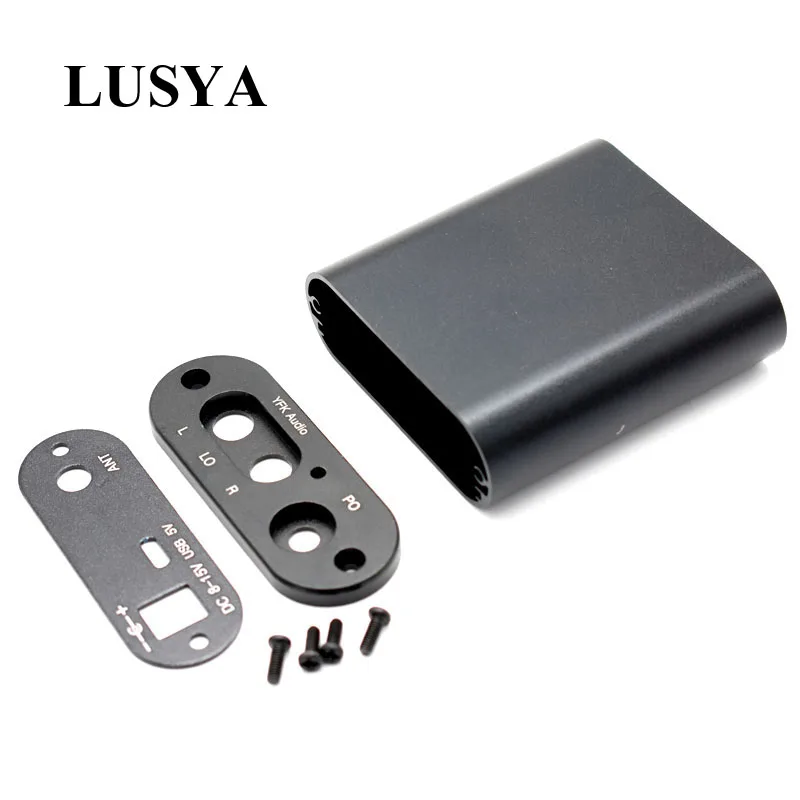 Lusya черный алюминиевый корпус для CSR8675 Bluetooth 5,0 приемник PCM5102A APTX HD I2S 24BIT декодер DAC без антенны