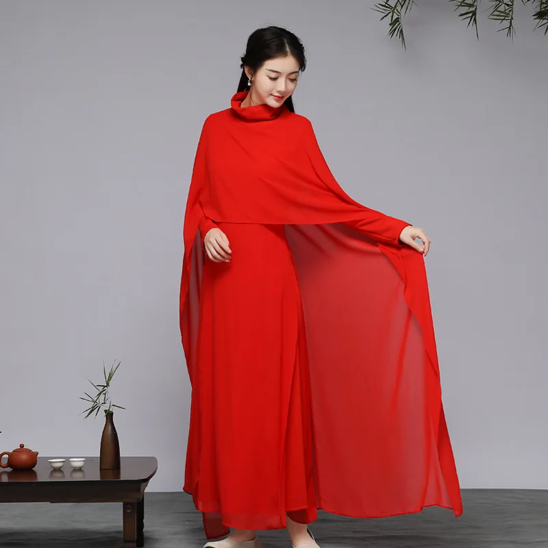 Китайский магазин одежды красно белые элегантные китайские платья ханьфу