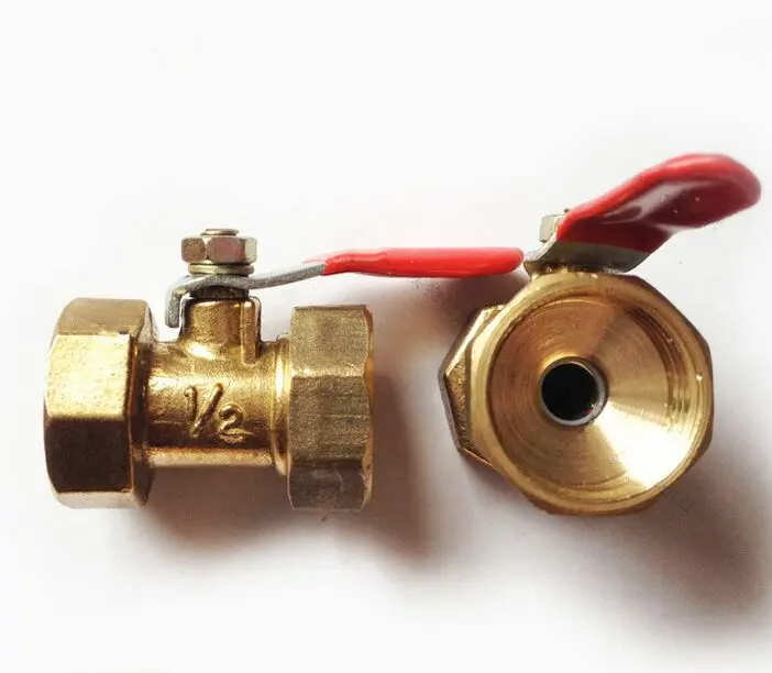 

Quick Joint connector Ball Valve 1/2" Thread Brass Double Female