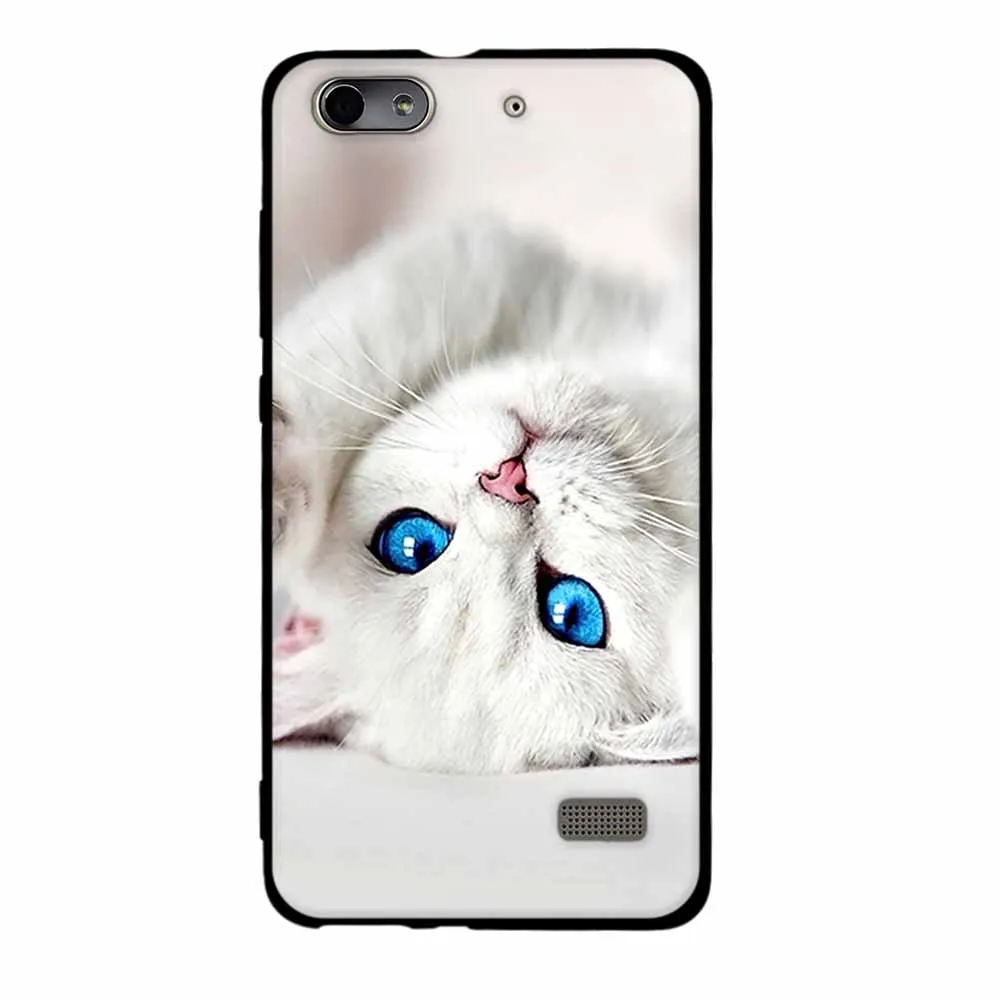 Ультра-тонкий силиконовый чехол из ТПУ для huawei Honor 4C, чехол для huawei G Play Mini, защитный чехол для телефона Honor 4C - Цвет: 22