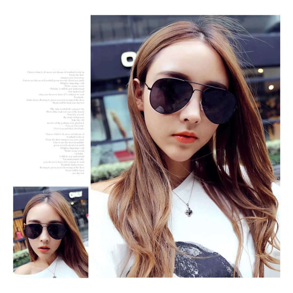 Очки авиаторы в металлической оправе 4 цвета|Женские солнцезащитные очки| |