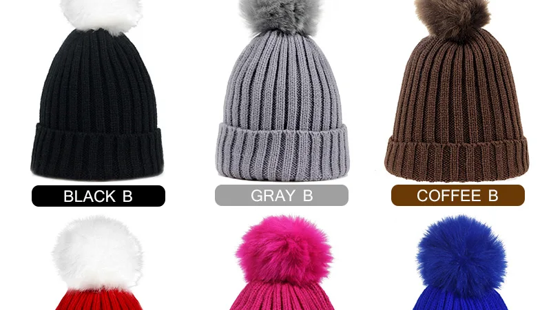 Бренд skullies beanies для детей, меховая шапка, зимние шапки для детей, для мальчиков и девочек, с помпоном, skullies beanies для детей, шапка с помпоном