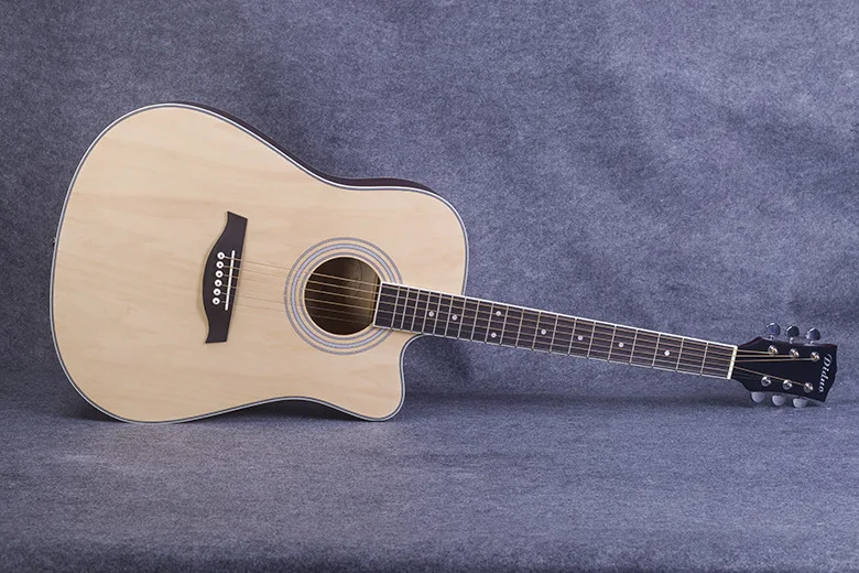 41-inch Acoustic Guitar Beginners Basswood Color Missing Angle Exercises with Picks Accessiories JT37 | Спорт и развлечения