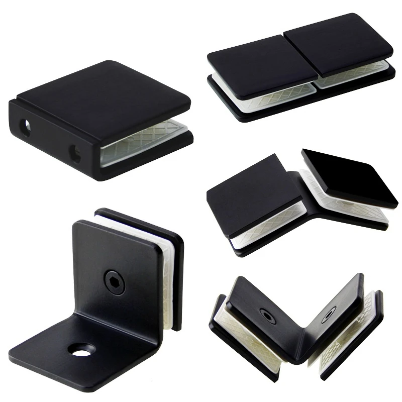 Держатель для стеклянной полки из нержавеющей стали 304|Зажимы стекла| |