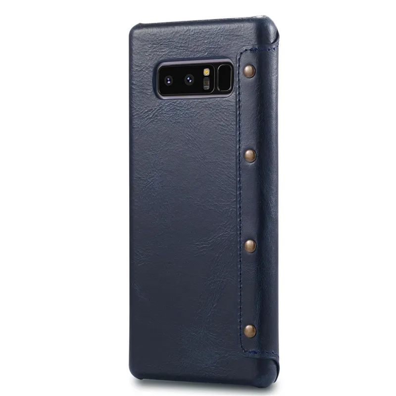 Чехол-книжка ELAIDE для samsung Galaxy Note 8, чехол из натуральной кожи, чехол для телефона samsung Note 8, чехол для samsung Note8
