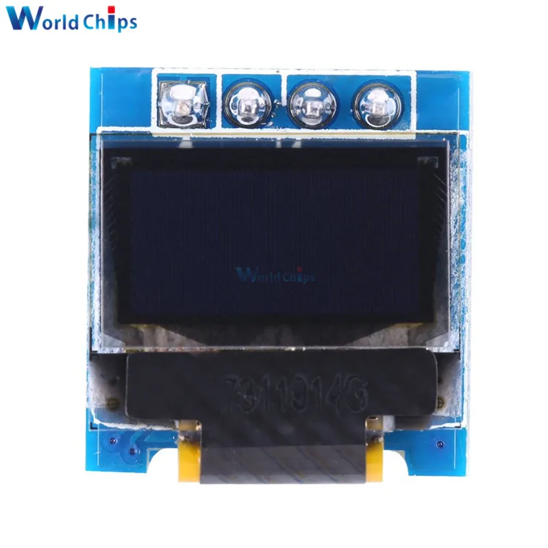 Diymore белый 0,49 дюймовый OLED дисплей модуль 64x32 SSD1306 0,4" экран igc IIC супер яркий для Arduino AVR STM32
