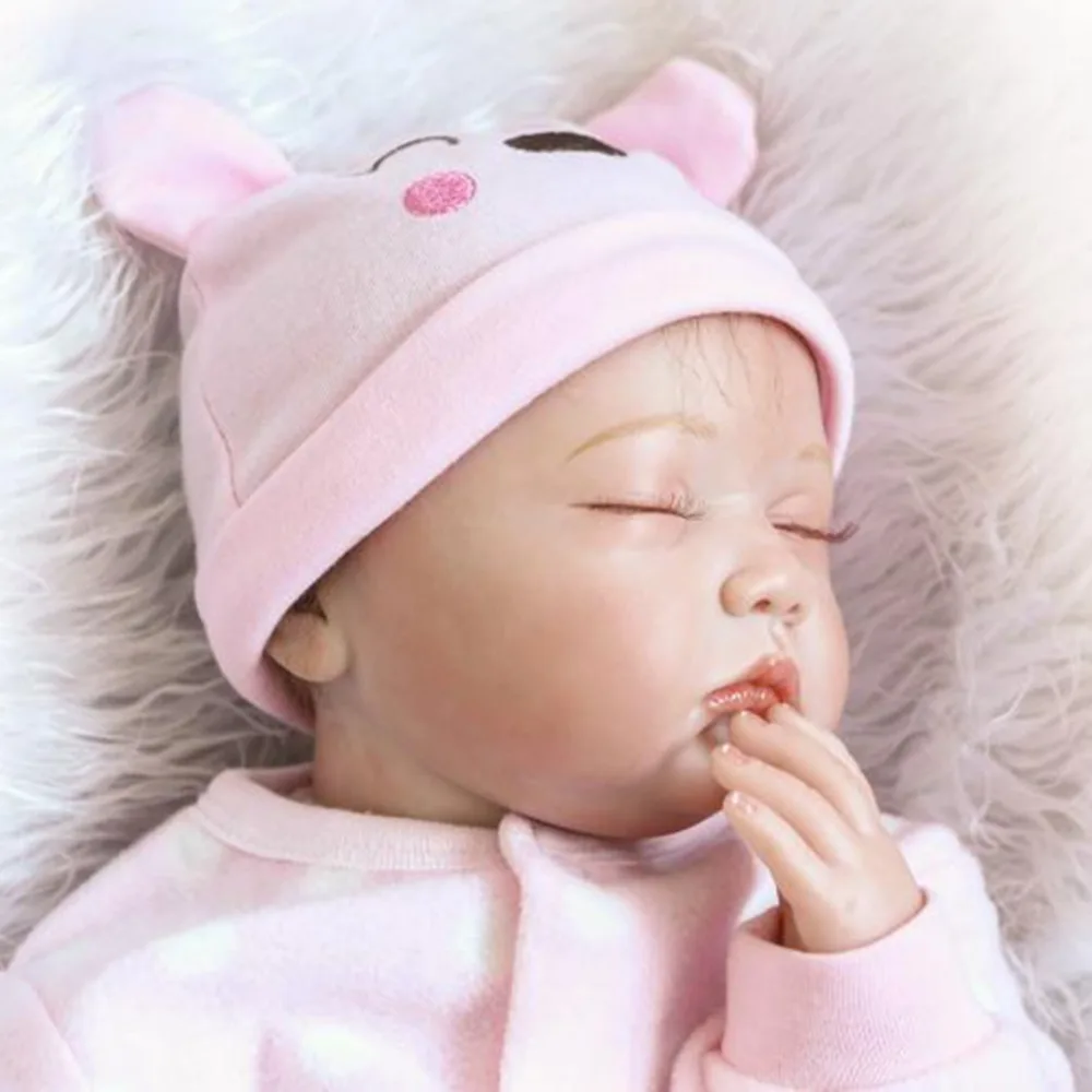 Npk коллекции bebe Кукла реборн с мягкой силиконовой девушка тела Новорожденные