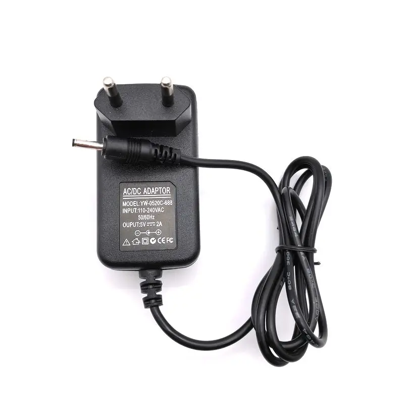 

5V 2A Wall Charger Power Supply Adapter for Tablet Huawei Mediapad 7 Ideos S7 Slim S7-301U S7-301W S7-301C 3.0x1.1mm 3.0*1.1mm