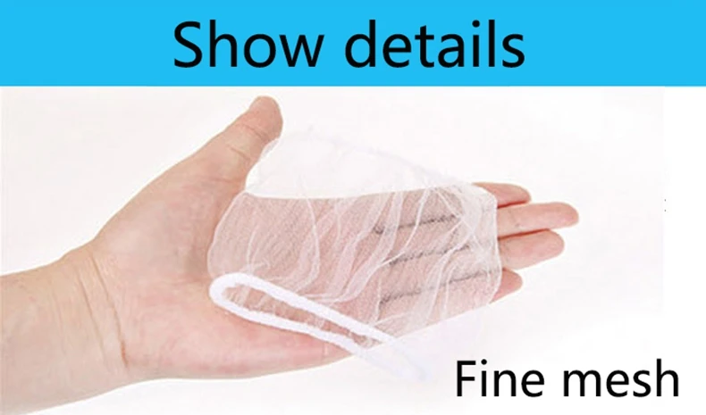100PCS fine mesh Kitchen tools sink strainer magic Filter basket Sewer Drain Hair Colanders Strainers sieve Bathroom accessories