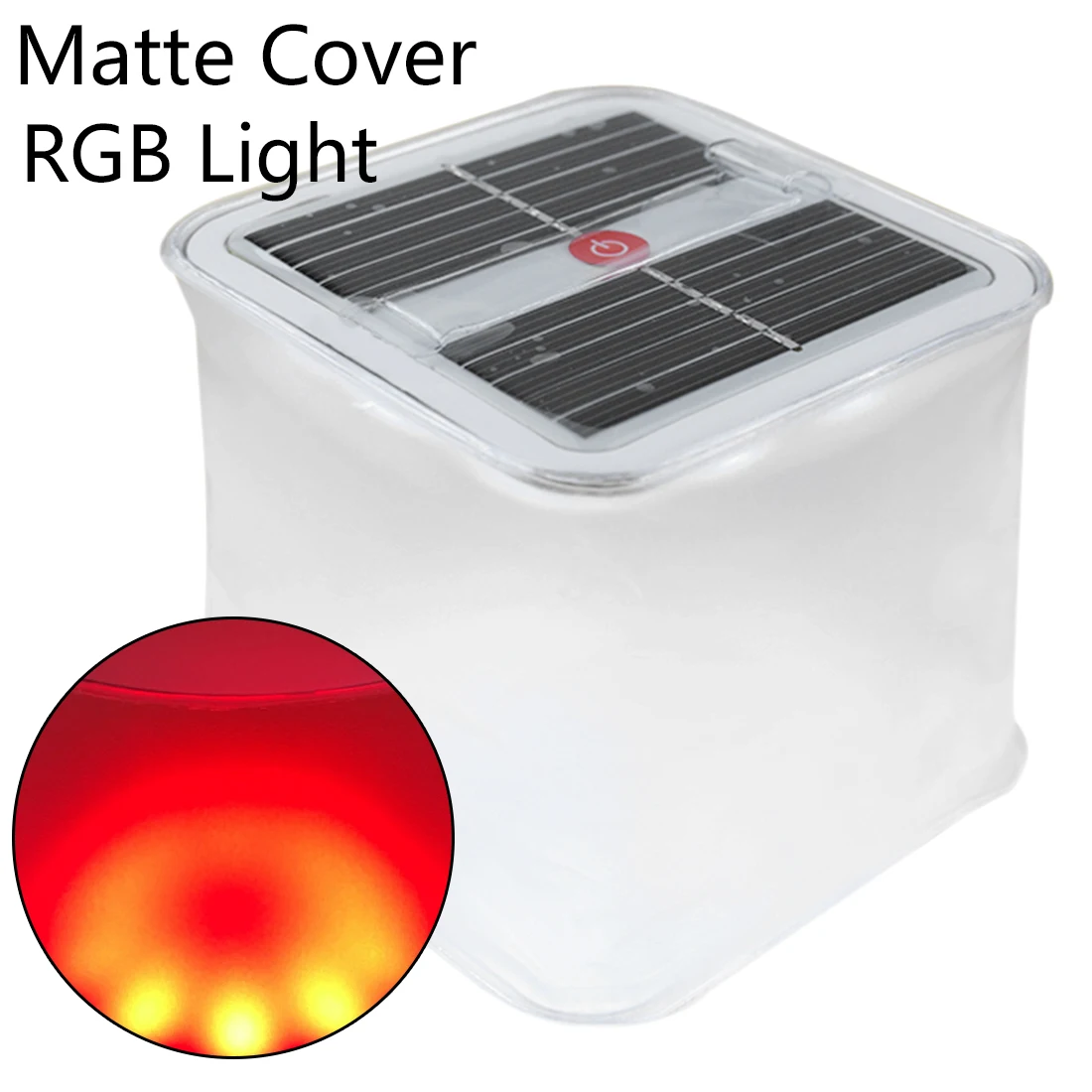 10LED для кемпинга на солнечных батареях складной надувной Портативный светильник