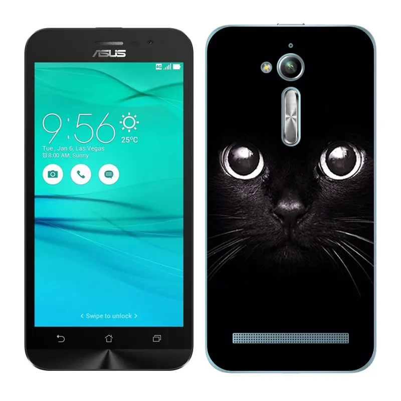 Чехол для Asus Zenfone Go ZB500KL zb500кг Мягкий Силиконовый Для чехол с рисунком Blaze 5 0