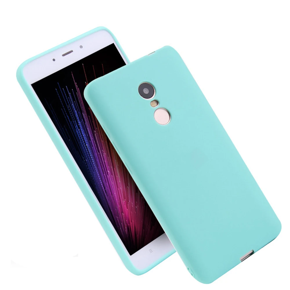 Мягкий чехол карамельного цвета матовый для xiaomi mi a1 A2 Lite 8 SE Redmi 6 6A 5 Plus S2 Note 5A Pro 4X 4