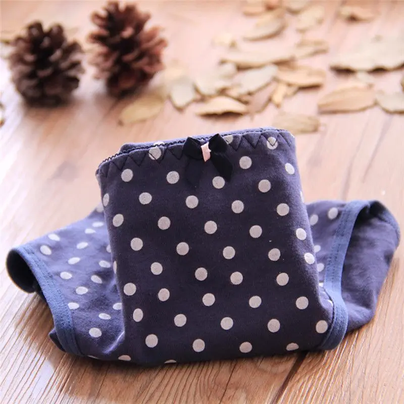 Ladies Underwear Women Cotton Panties Cartoon Sheep and Dot Printed Girls Female Soft Briefs Winter|Женские трусики| |