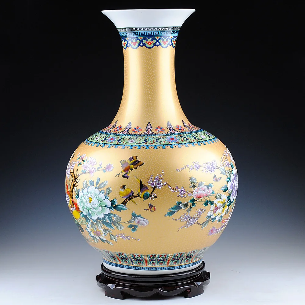 Керамика Цзиндэчжэнь Европейский фарфор фотоваза французский современный Декор