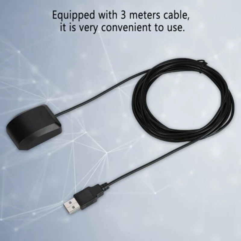 Прочный 2 в 1 USB GPS приемник антенна двойной Glonass модуль для автомобиля ноутбука