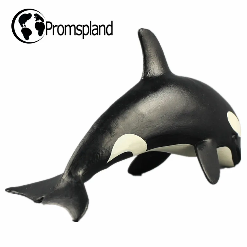 Маленькие фигурки Orca рыбы животных Killer Whales Kawaii экшн Обучающие Развивающие