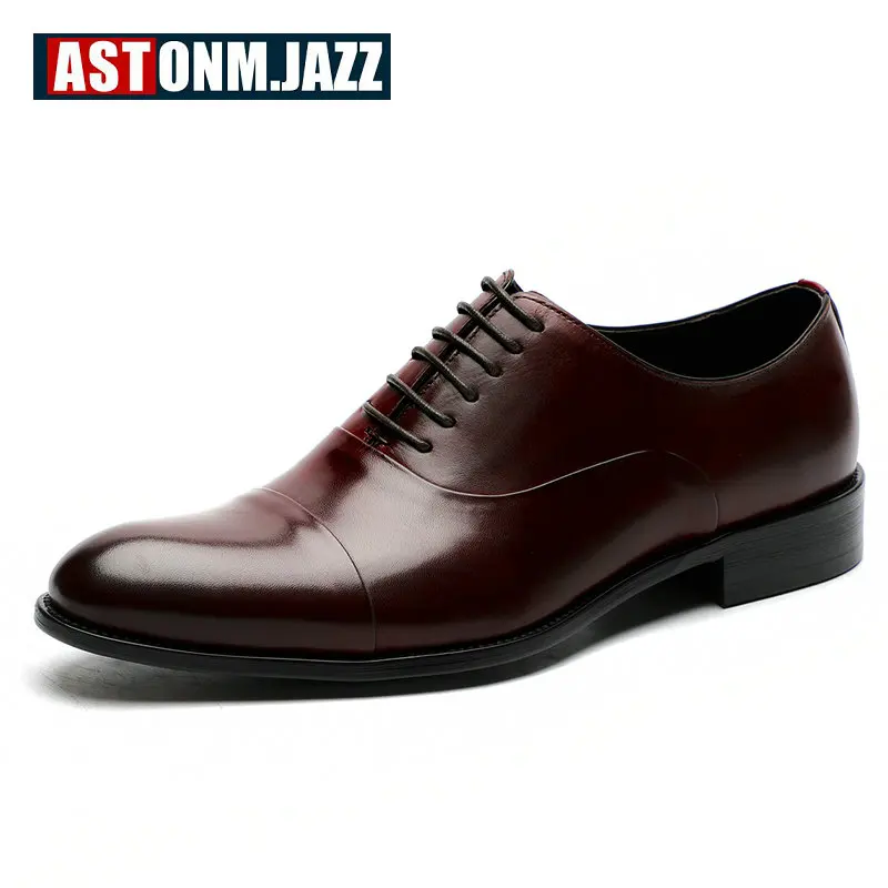 Мужские кожаные повседневные туфли черные из натуральной кожи мужские