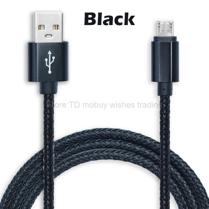 0,2 м 1 м 2 м 3 м Micro USB зарядное устройство для телефона адаптер зарядный кабель для Xiaomi Redmi Note 4/4x/3 s/3x/Pro huawei Honor 5x/5c/p8/p9 lite - Тип штекера: black cable