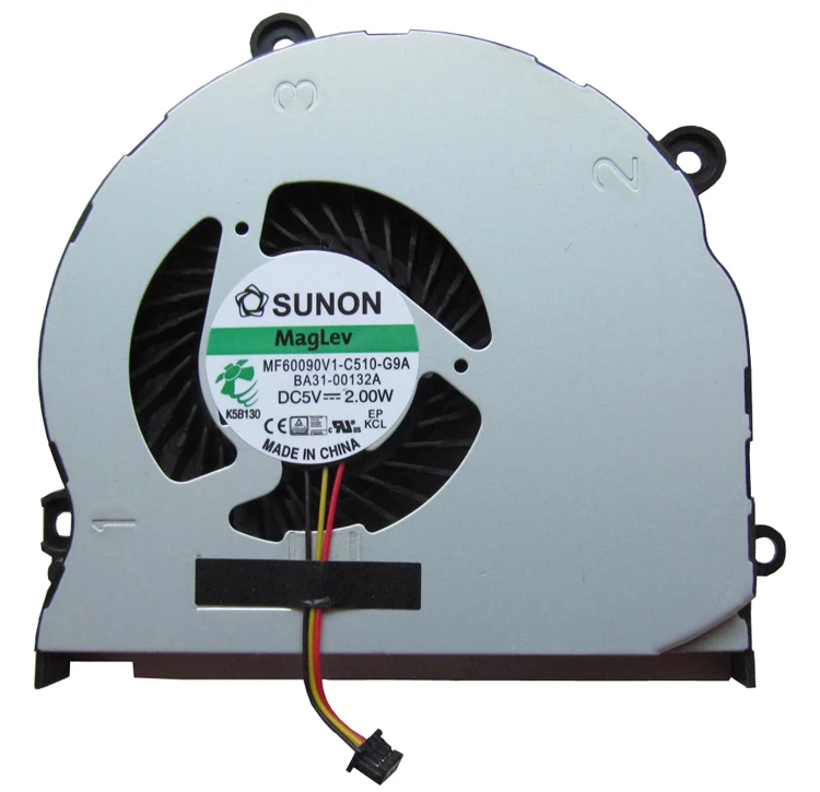 Новый оригинальный вентилятор процессора MF60090V1 C510 G9A для Samsung NP 350 350V NP350V5c 355 355E