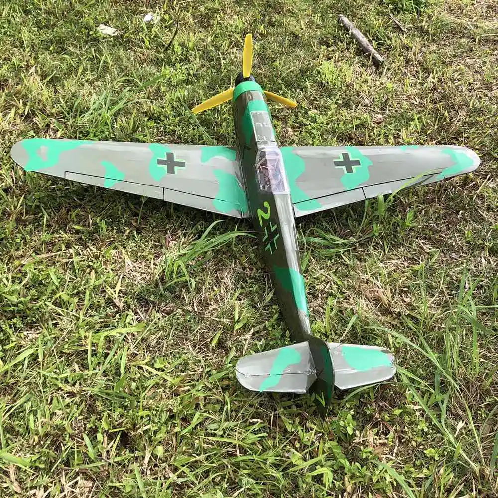 Игрушка самолет RC Набор DIY warbird BF109 ME 109 1400 мм размах крыльев бесплатная доставка|rc