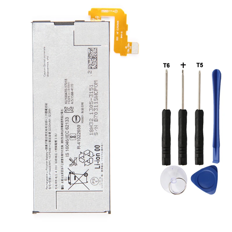 

Agaring Original Replacement Battery LIP1642ERPC FFor SONY Xperia XZ Premium G8142 Authentic Batteries 3230mAh