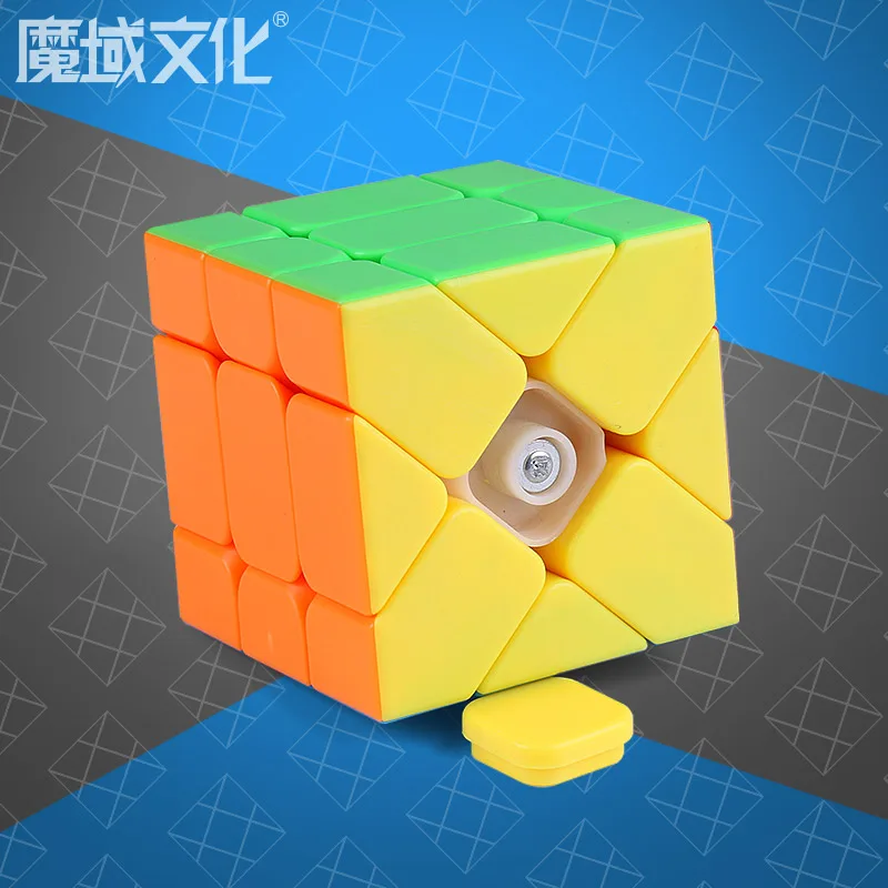 Moyu Meilong MoFangJiaoShi 3x3 ветряная мельница ось Фишер волшебный куб 3x3x3 головоломка твист Развивающие игрушки для детей игры