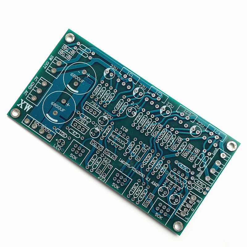 Усилитель мощности LM1875 TDA2030A 2 шт. 1 18 Вт * + 36 печатная плата переменного тока 12 В не