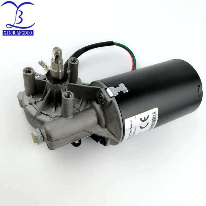 50 об/мин GW70105 dc 24 v 8N.m 6 5 A низкоскоростной червный редуктор с высоким крутящим
