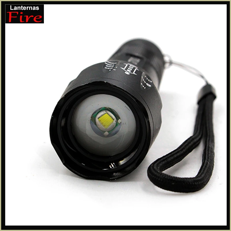 Тактический G700 CREE xm l T6 2000lm Масштабируемые Фокус водонепроницаемый 5 режимов