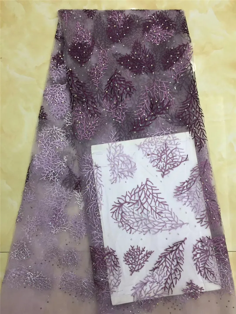 

French net lace fabric JRB-1903210 African flower tulle lace fabric for party dress