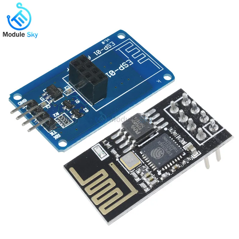 ESP 01S ESP8266 последовательный беспроводной модуль приемника приемопередатчика Wi Fi +