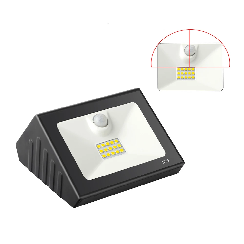 Energy Saving Reflector Solar Powered High Brightness Easy Install Led Wall Light Waterproof Wireless Body Induction Portable | Освещение