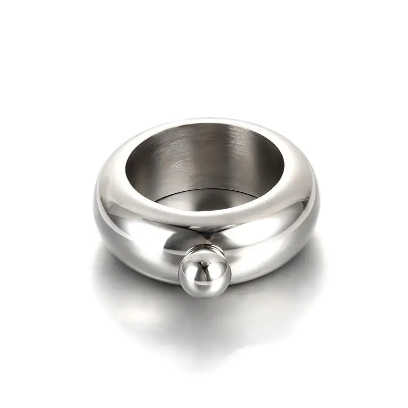 

3.5 ounce 100ML stainless steel Hidden Flask Bangle Alcohol Liquor Wine Wrist Flasks Funnel Jug bracelet bangles BG0016