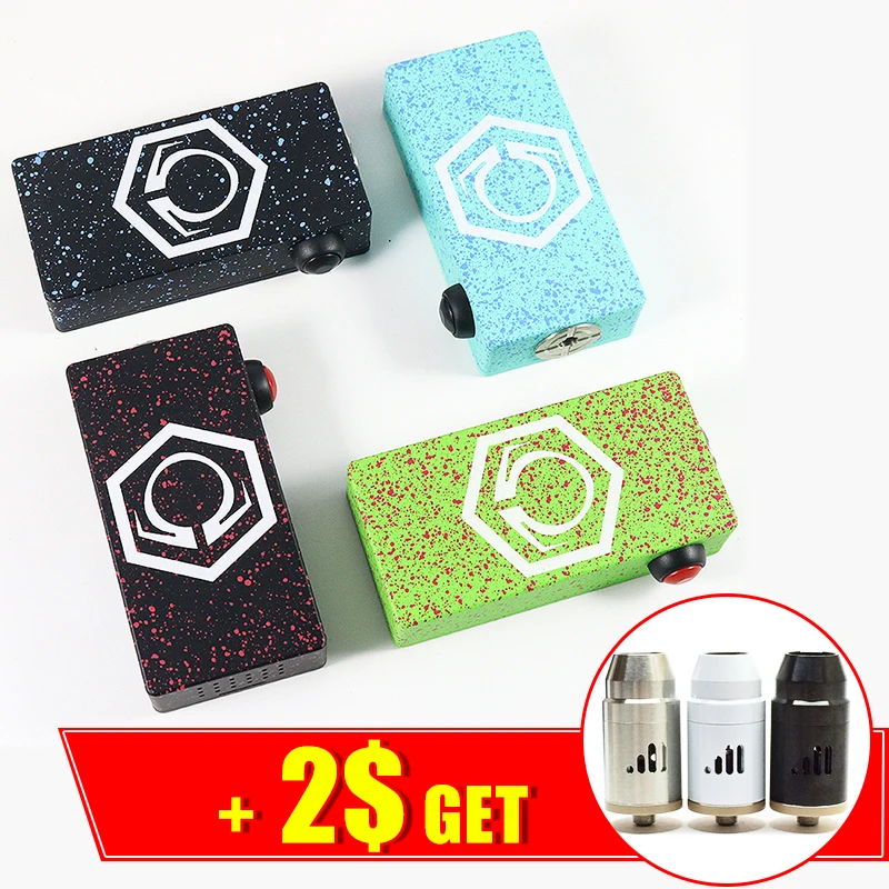 ECT E-cig Hexohm V3 180 Вт портативный бокс-мод с регулируемым напряжением | Электроника