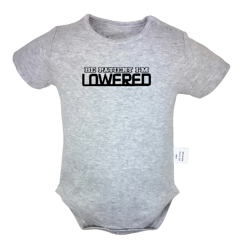 Be Patient I'm posed Blow It Hard &amp Finger it Fast Design костюм для новорожденных комбинезон малышей