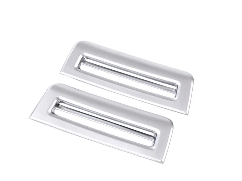 Для Land Rover Range Velar 2017 2018 ABS Матовая Внутренняя Передняя вентиляционная розетка