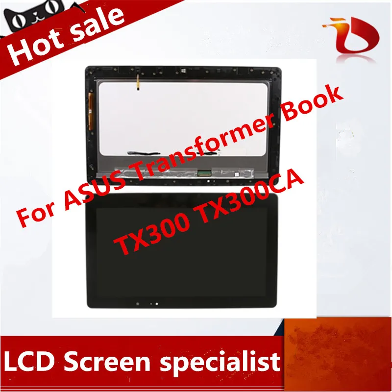 Для ASUS Transformer Book TX300 TX300CA Черный Полный ЖК дисплей монитор с дигитайзером