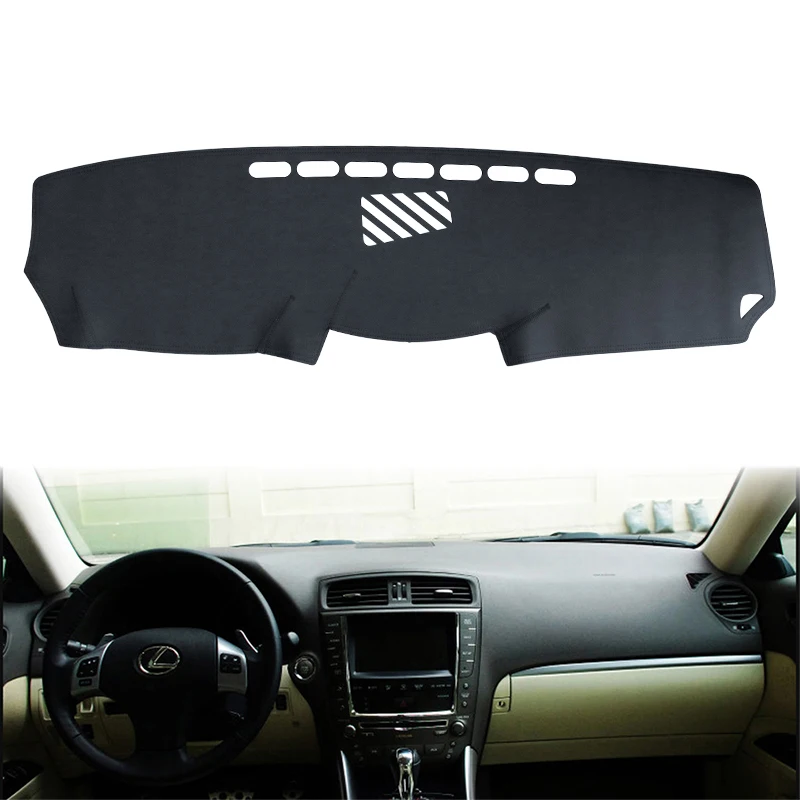 

1PCS Leather Car Dashmat Dash Mat For Lexus IS250 IS350 2006-2011 Dashboard Cover Pad