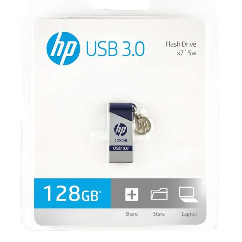USB флеш накопитель HP 3 0 16 ГБ 32 64 128 металлический деловой диск флешка ГБ|USB