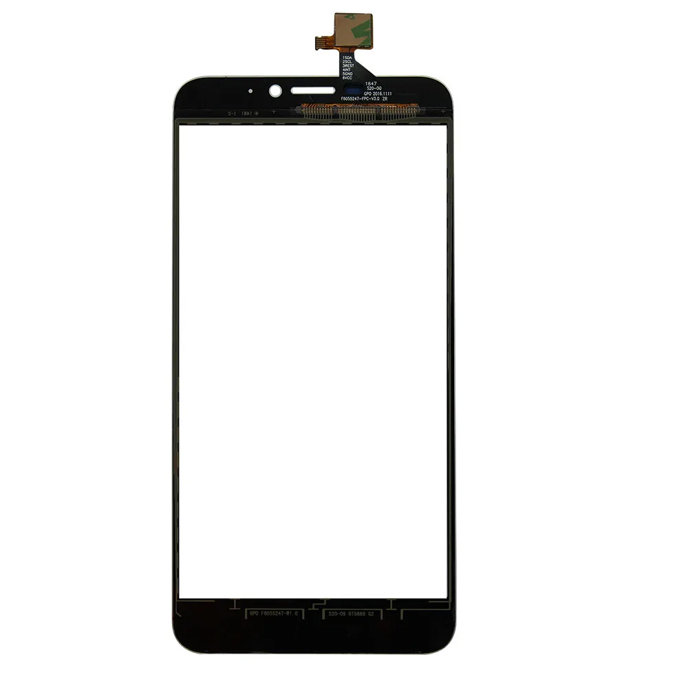 5.5'' For Oukitel U20 Plus Touch Panel Screen Digitizer Front Glass TP U20Plus U20+ Sensor Lens Free Adhesive | Мобильные