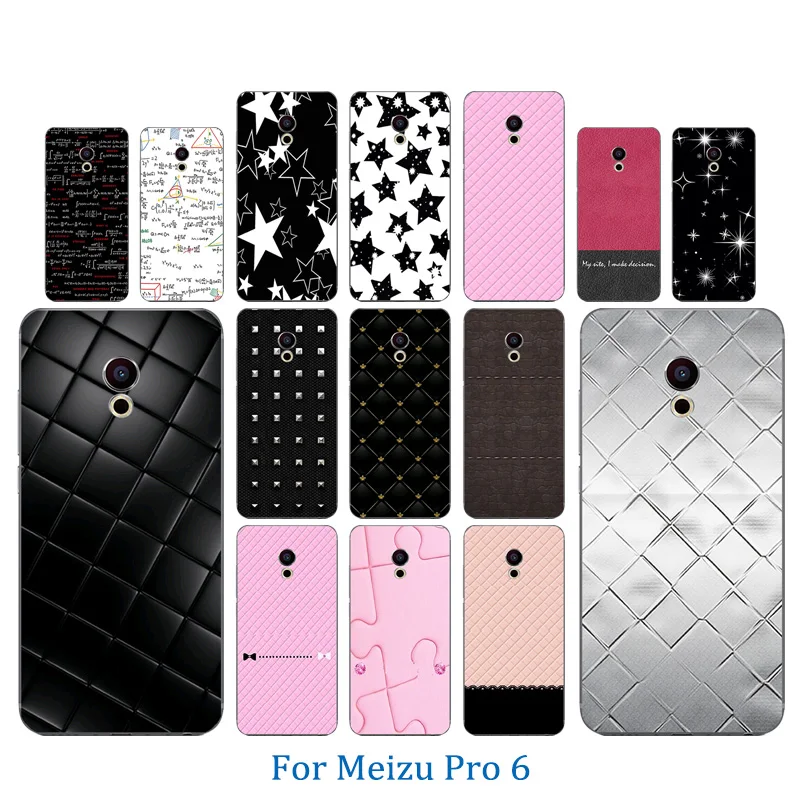5 2 дюйма для Meizu Pro 6/MX6 тонкая мягкая ТПУ Защита задней крышки 6s силиконовый чехол