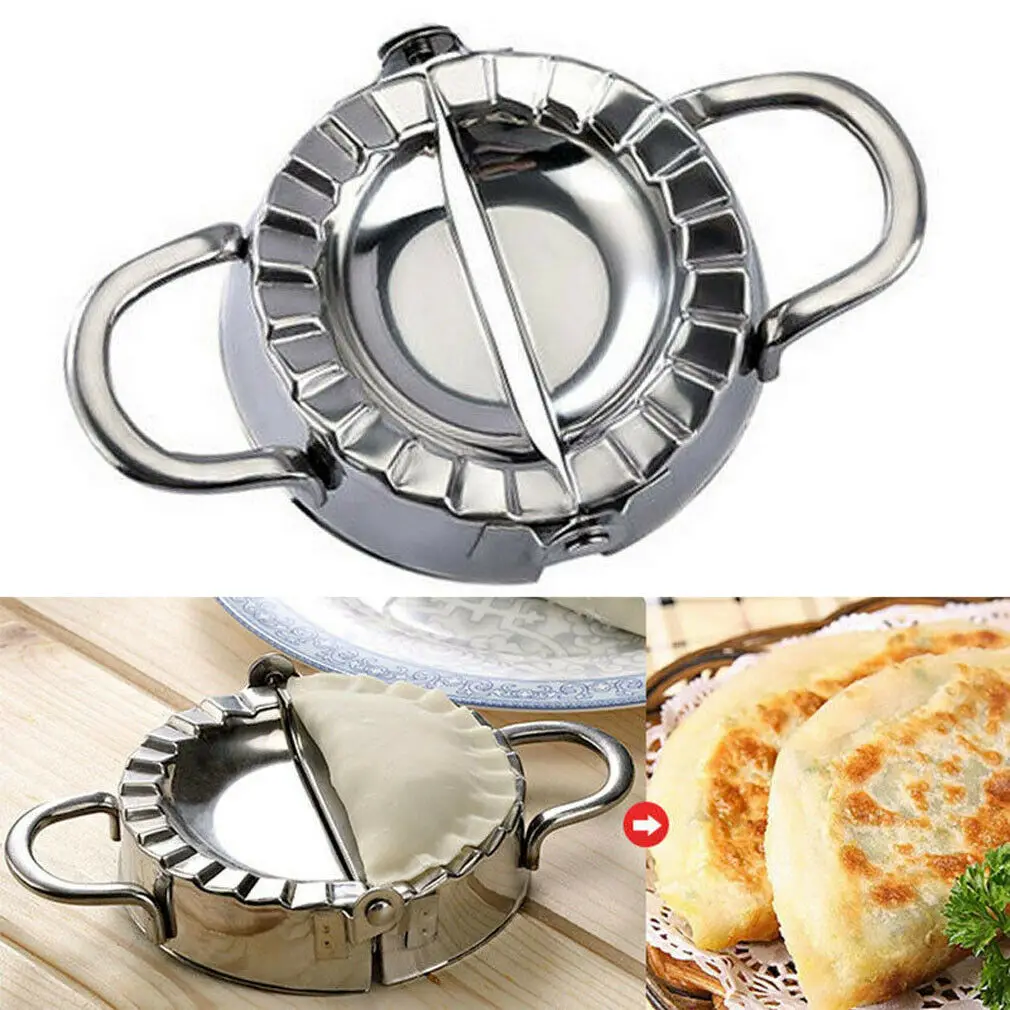 2019 Newest Fashion Set Of DIY Dumpling Mould Maker Stainless Steel Dough Presser Kitchen Gadget Tool | Дом и сад