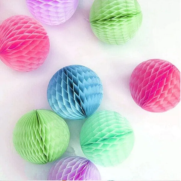 20 см ткани Бумага вафельная большие шары День рождения свадебные Аксессуары