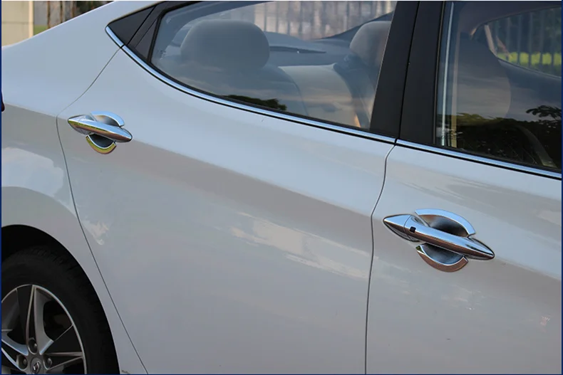FUNDUOO для Hyundai Elantra / i30 2012 2016 новая хромированная крышка автомобильной дверной