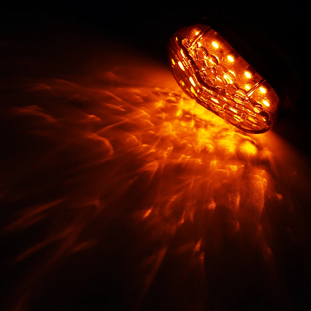 2 шт./компл. указатели поворота универсальные желтые фонари для Сузуки мотоцикл