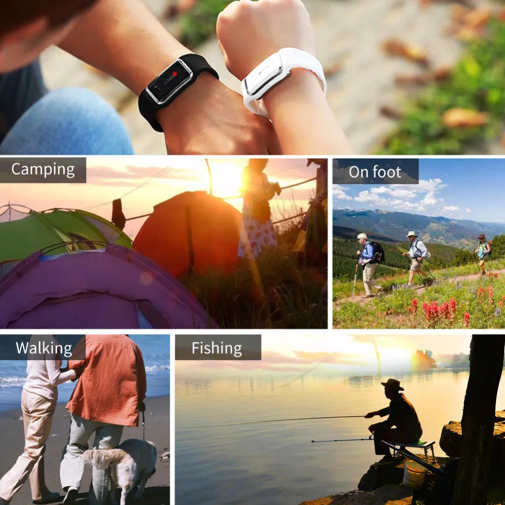 Антикомарный отпугиватель наручный браслет из силикона для детей.